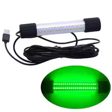 Green underwater LED light